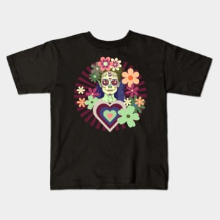 Z-Girl: Dreams of La Catrina. No.4 Variation Kids T-Shirt